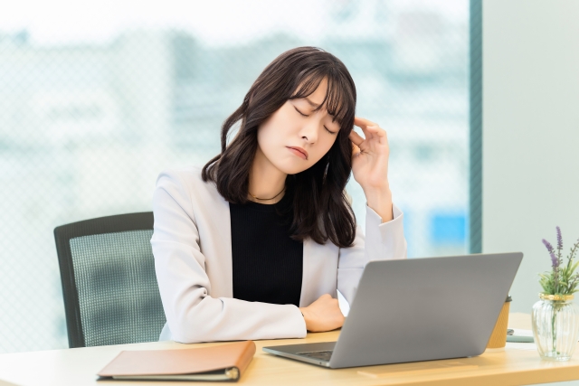 体の不調イメージ